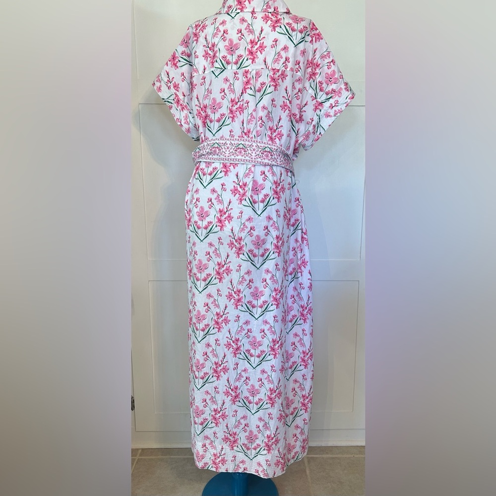 Crown & Ivy Floral Button-Up Shirt Dress XXL - Picture 7 of 12